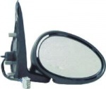 Rover 25 [99-06] Complete Electric Adjust Wing Mirror Unit - Black Paintable